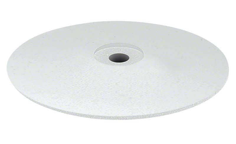 Hochwertiger weißer Silikonpolierer für dentalmedizinische Anwendungen.