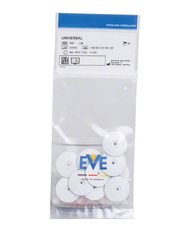 EVE UNIVERSAL weiß unmontiert 10er L22