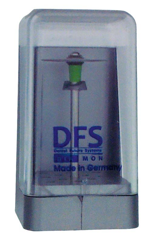 Flexiflex® 355 Stück Ø19mm in transparenter Verpackung mit grüner Spitze.