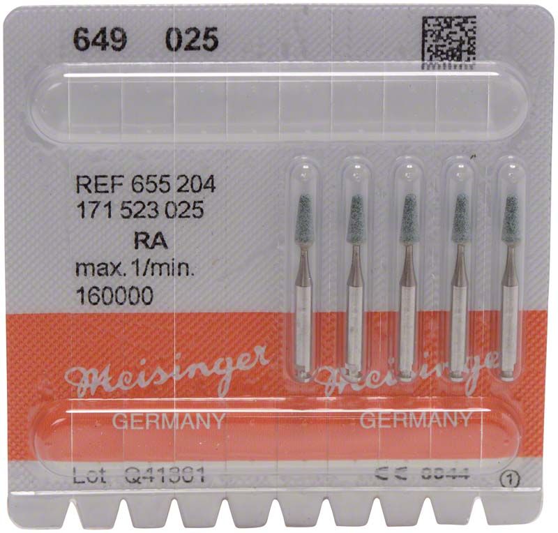 Schleifer grün medium W 649 025 in Blisterverpackung.