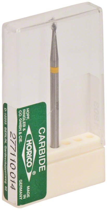 Hartmetallfräser 277 110 014 in transparenter Kunststoffverpackung.