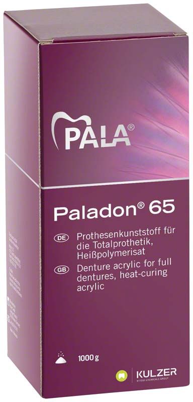 Paladon® 65 Pulver 1000g Verpackung in rosa mit Produktinformationen.