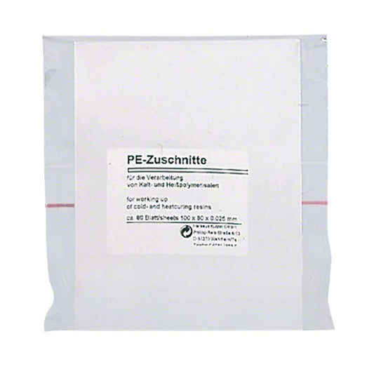 Image of PE-Zuschnitte 100 x 80 x 0,025mm