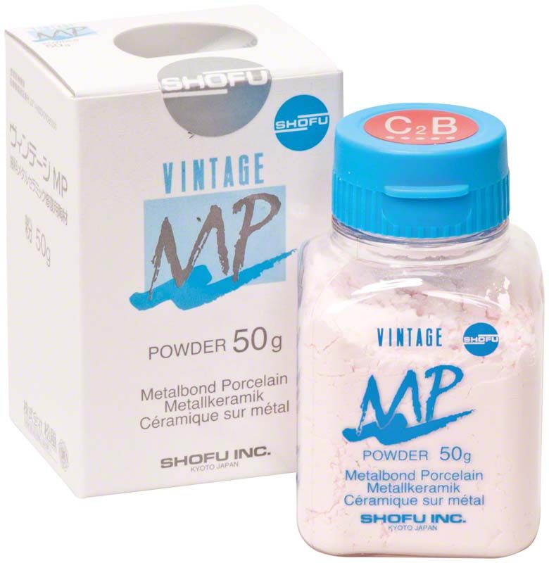 Vintage MP Dentin 50g C2B Zahnpulver mit Verpackung.
