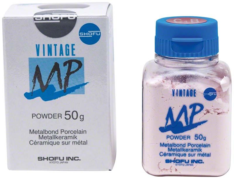 VINTAGE MP Dentin 50g C4B Metallkeramikpulver in Originalverpackung