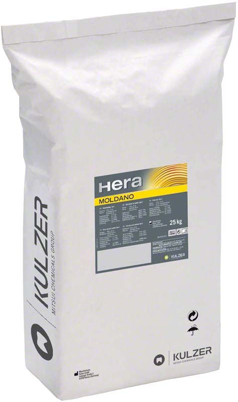 Moldano® gelber Modell-Hartgips 25kg Beutel von Kulzer für Zahntechnik.