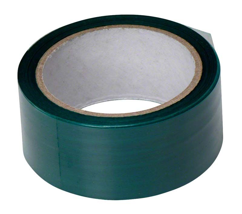 Doppelseitige grüne HANEL Okklusionsfolie in Rollenform.