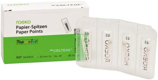 Image of ROEKO Papierspitzen Top color Cellpack Gr. 045 weiß