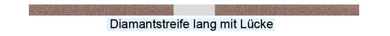 Diamantstreifen 356L, 6mm Breite, 0,14mm Dicke, Detailansicht.