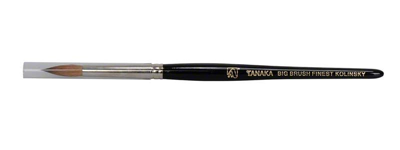 TANAKA Big Brush mit feiner Spitze und schwarzem Griff für Dentaltechnik.