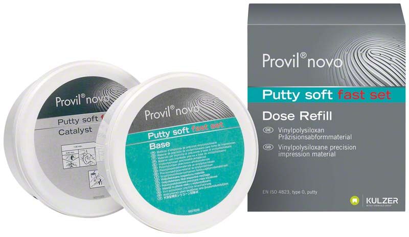 Provil novo Dosen Putty soft fast 2 x 450ml mit Basis und Katalysator.