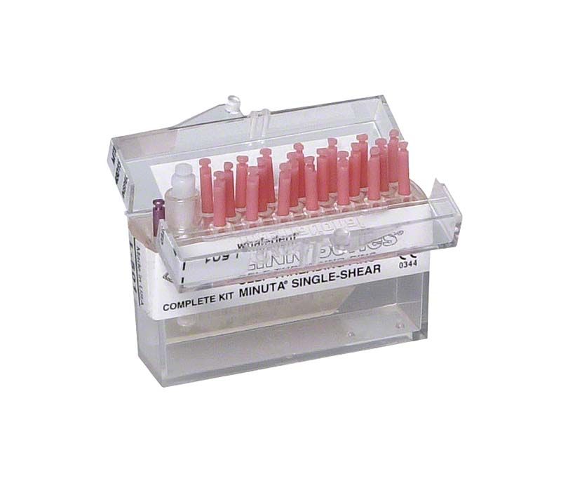 Image of TMS Link Edelstahl goldbeschichtet Minuta rosa 20er