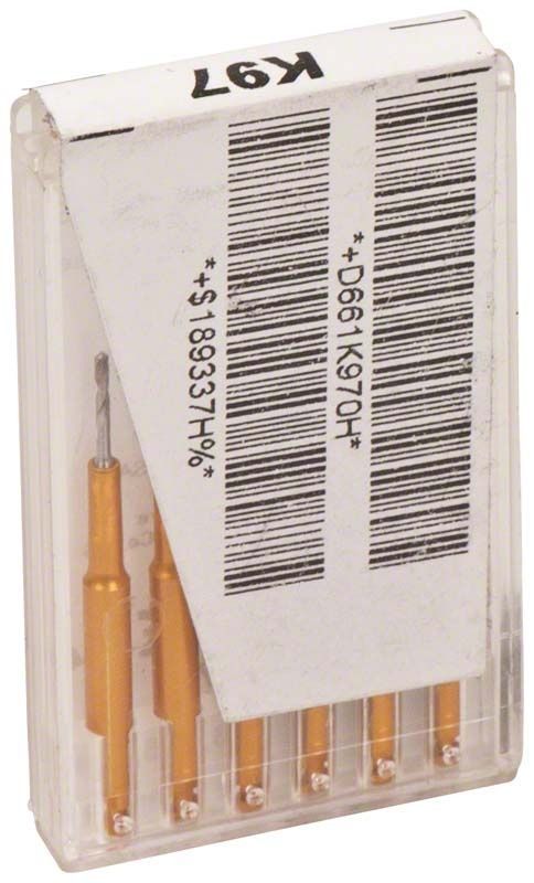 Kodex Bohrer regular gold ohne Tiefenlimit in transparenter Verpackung