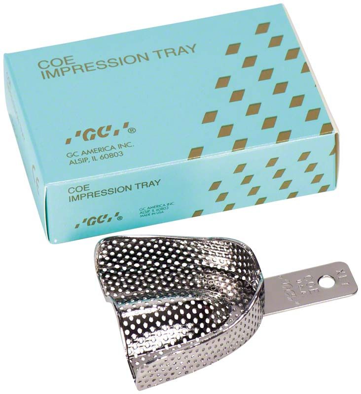 COE Metall-Löffel, extra lang und breit, neben Verpackung.