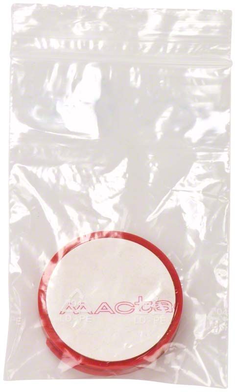 Verschweißter Tischhalter Miramatic® in transparenter Verpackung.