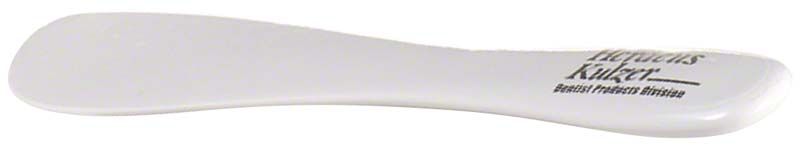 Alginat Anmischspatel von Kulzer auf weißem Hintergrund.