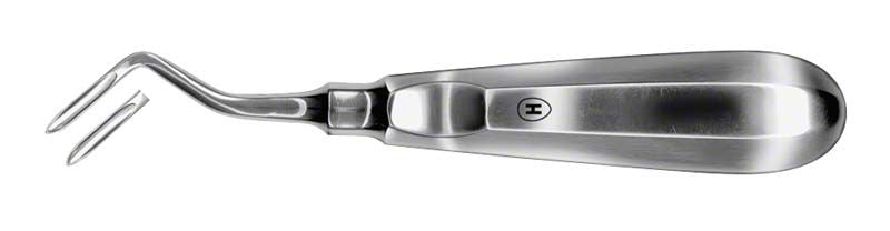 Wurzelheber n. Lindenblatt HSA 628-02 aus Edelstahl.