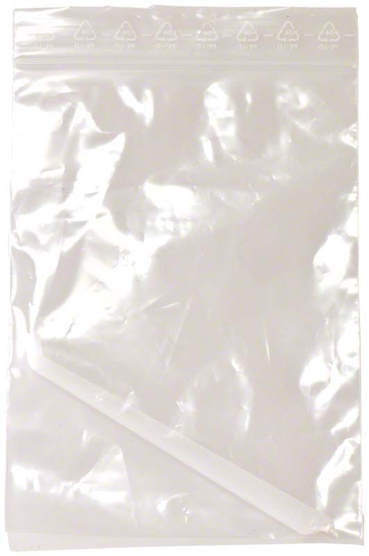 Pinselgriff für Einwegpinsel in transparenter Kunststoffverpackung.