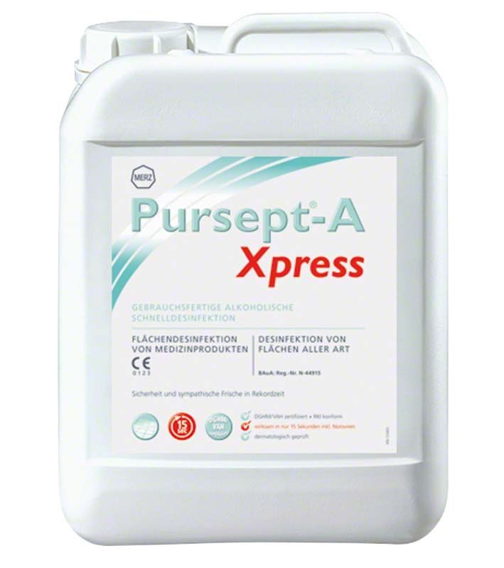 Pursept®-A Xpress 5 Liter Kanister für Flächendesinfektion im medizinischen Bereich