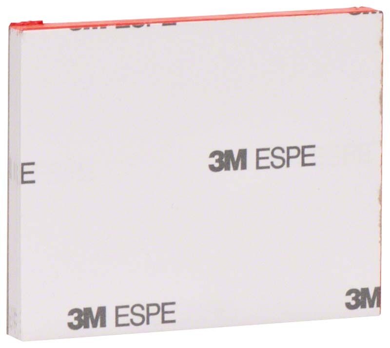 Anmischblock 3M ESPE mit beschichteten Blättern für Dentalmaterialien.