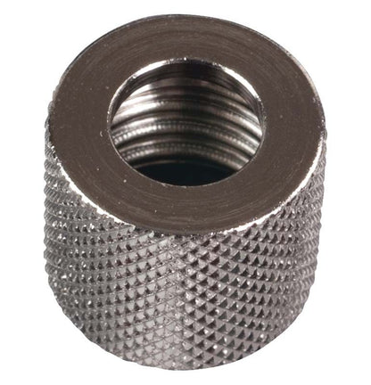 Elastomer Rändelmutter für präzise Dentalabformungen, Nahaufnahme der Oberflächenstruktur.