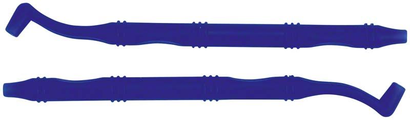 Blauer Monoart Halter für Pinseleinsätze und Applikationstips, beidseitig nutzbar.