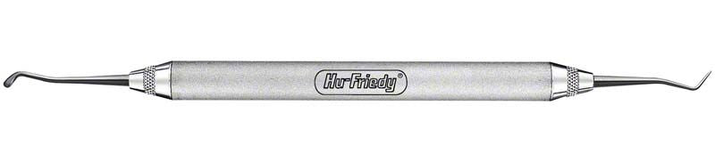 Satin Steel Komposit-Instrument mit flexiblen, mikrofeinen Spitzen.