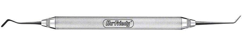 Satin Steel Komposit-Instrument Goldstein Flexi-Thin Mini 1 mit doppelter Spitze.