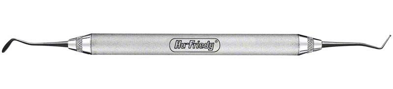 SATIN STEEL XTS Platzier-/Kondensierinstrument mit mittlerem Griff.