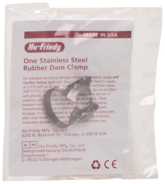 Image of Kofferdam-Klammer Satin Steel Figur 14A - OK/UK Molaren
