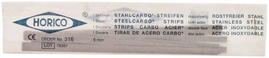 Image of Stahlcarbo-Streifen doppelseitig 6mm breit