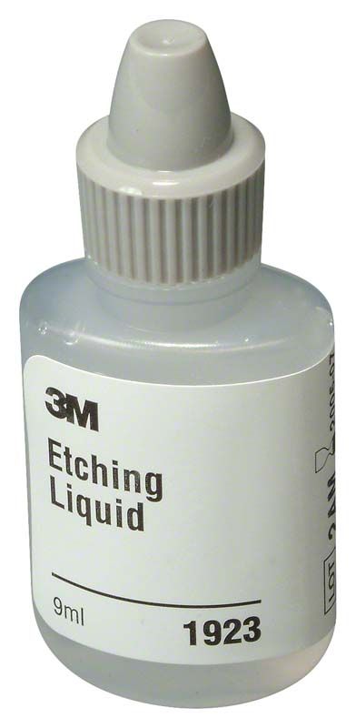Transparente Flasche mit Etchlösung Scotchbond™ Universal, 9 ml, von 3M.