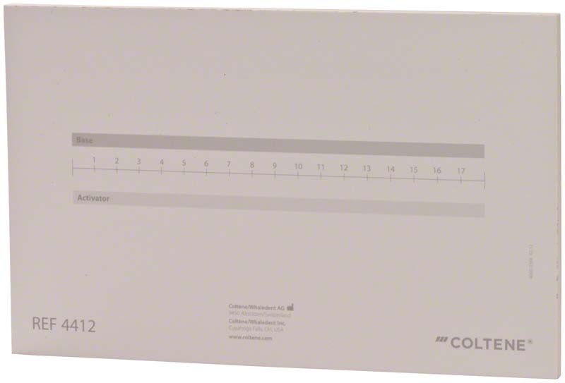 Einweg-Dental-Anmischblock mit Skala von medic-star.