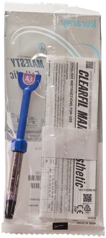 Klarfil Majesty Esthetic Spritze A3 in Originalverpackung mit Gebrauchsanweisung.
