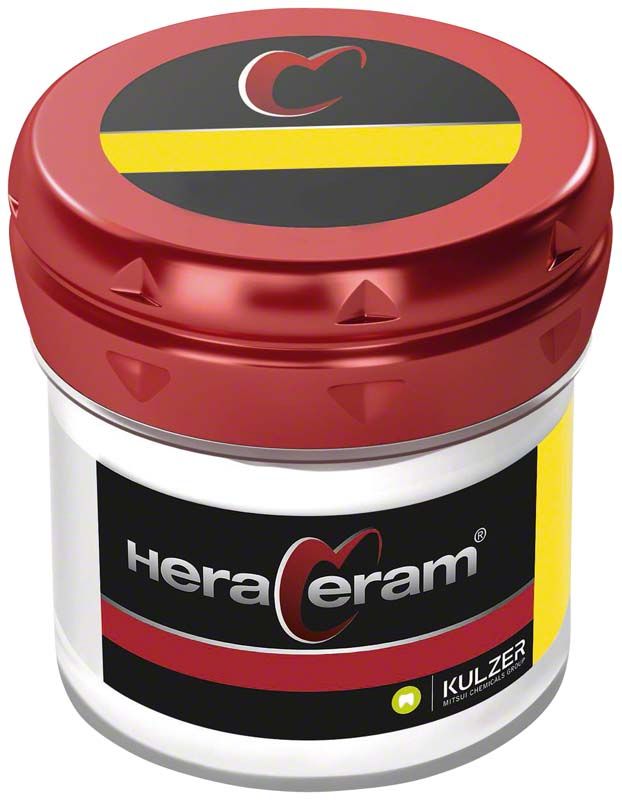 HeraCeram® Pulveropaker OA3 im Kunststoffbehälter mit rotem Deckel