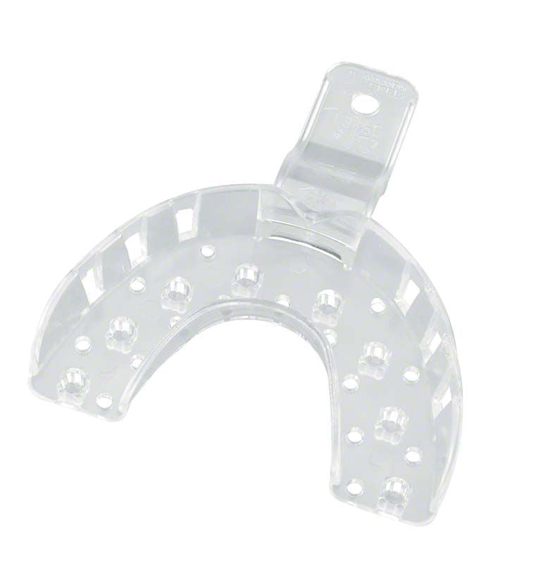 Transparenter Abformlöffel Miratray® 140° UK AI 3 für dentalen Abdruck.