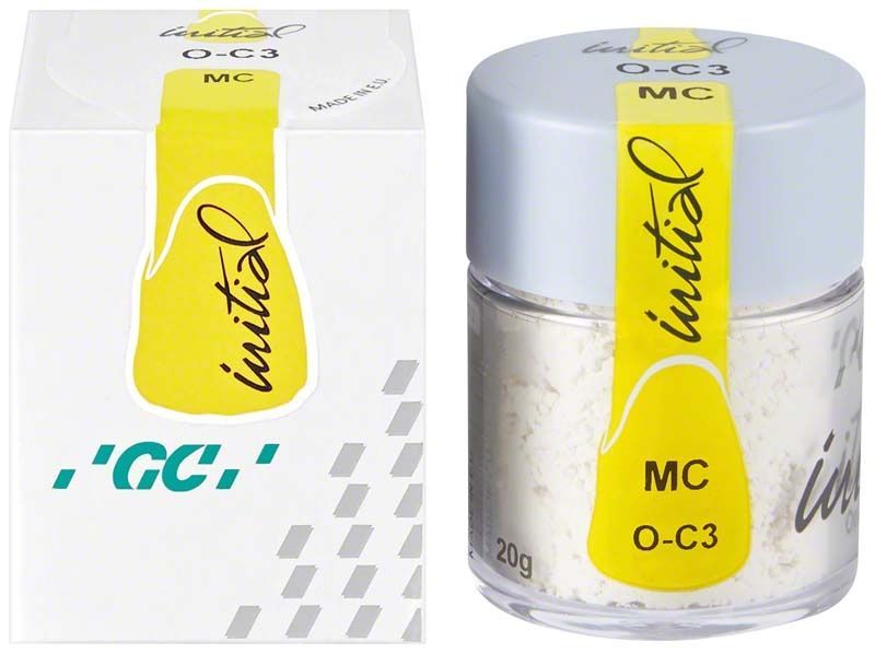 GC Initial MC Pulver Opaque 20g O-C3 in originaler Verpackung.