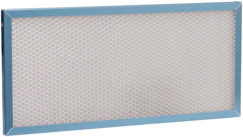 Hochwertiger Ersatzfilter für W&H Autoklaven mit blauem Rahmen.