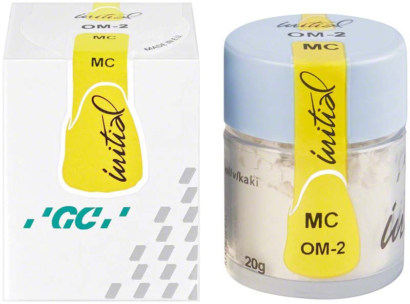 GC Initial MC Powder Opaque Modifier 20g, Verpackung und Dose, OM-2.