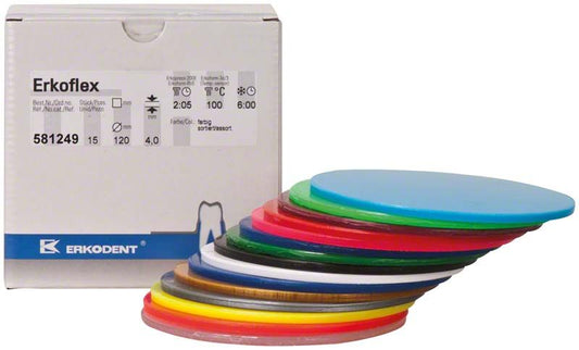 Image of Erkoflex color Farbset 120 x 4 mm