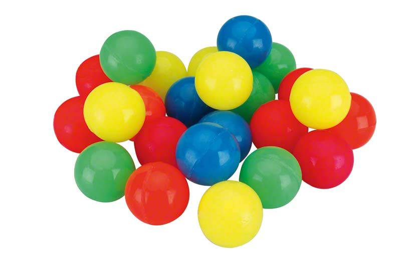 Bunte Miratoi® Nr. 8 Flummy Bälle in verschiedenen leuchtenden Farben.