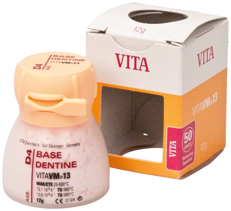 VM13 klassisches Base Dentin 50g D4 mit Verpackung.