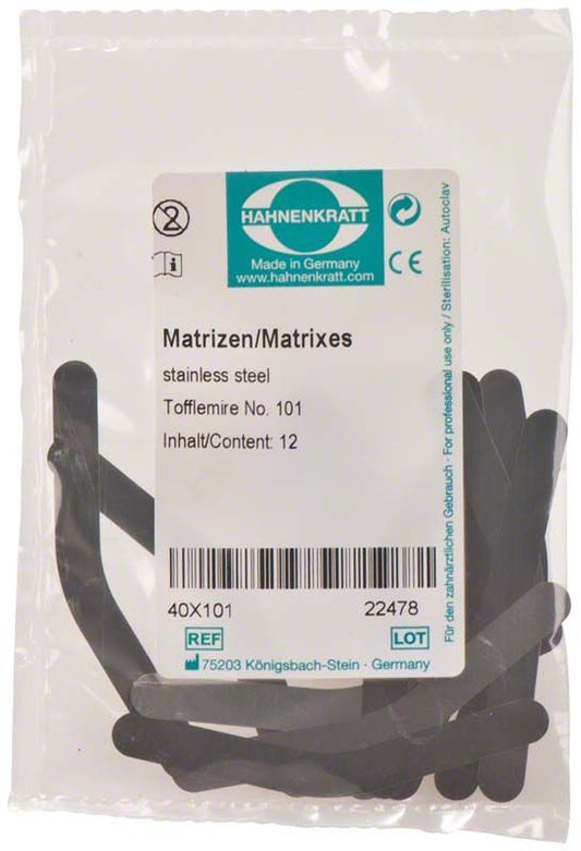 Image of Matrizen Tofflemire 12er Packung - Figur 101