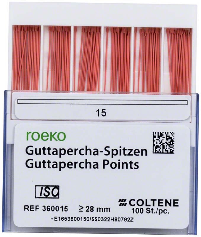 ROEKO Guttapercha-Spitzen rosa in Schiebeschachtel, Größe 015.