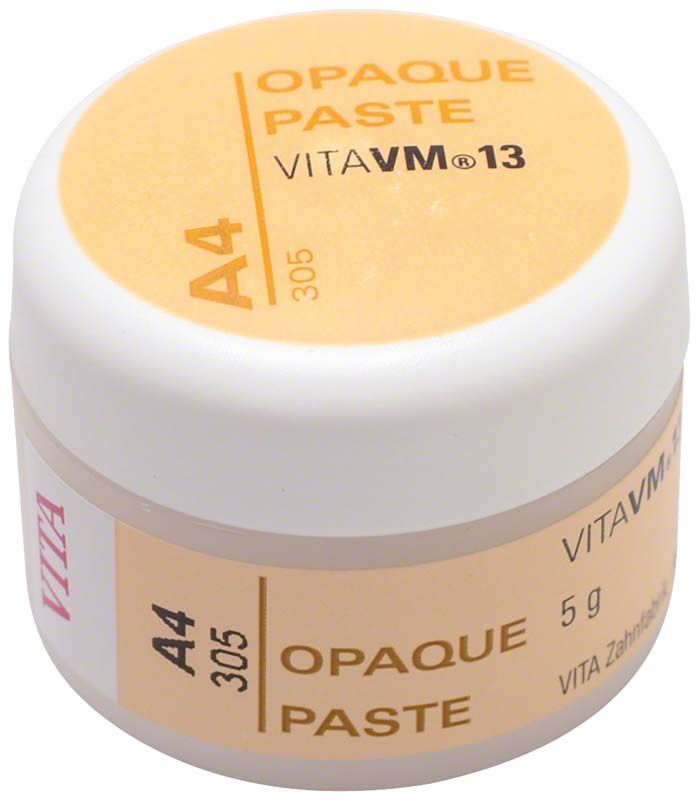 VITA VM13 Opaque Paste A4 in Kunststoffdose mit Etikettierung