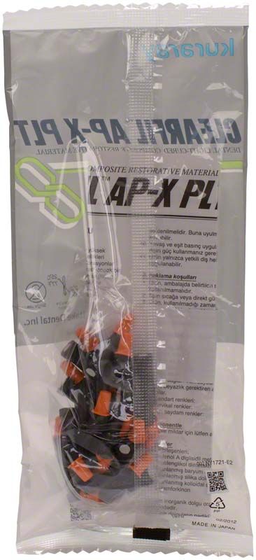 Klarfil AP-X Tips A2 in durchsichtiger Verpackung mit Kuraray-Logo.