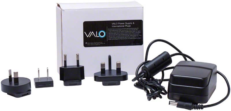VALO Netzteil mit 1,83m Kabel und internationalen Steckern.