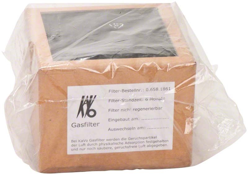 Absorptionsfilter für Smartair Evo in Plastikverpackung mit Produktaufkleber.
