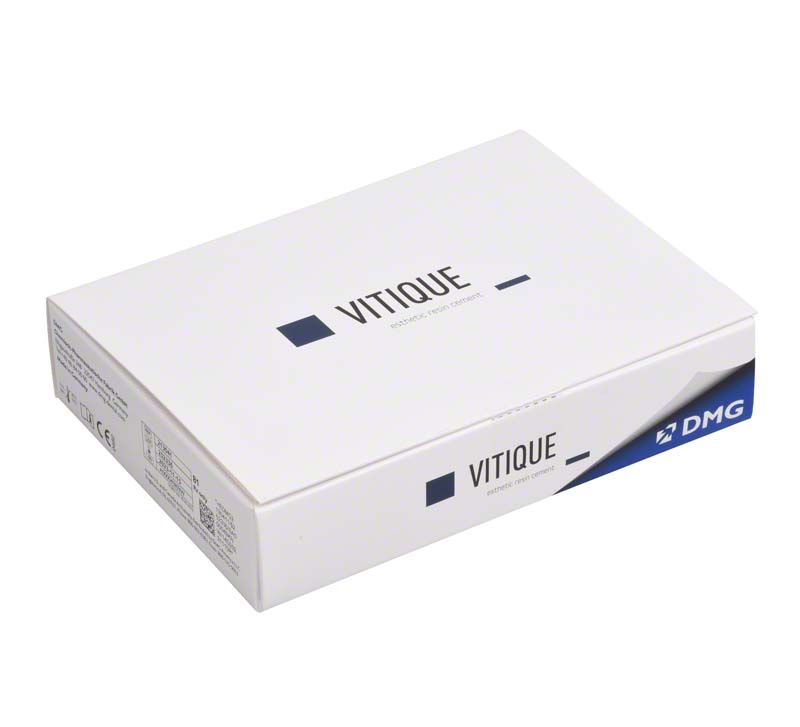 Vitique Cement B1 Verpackung mit DMG-Logo sichtbar.