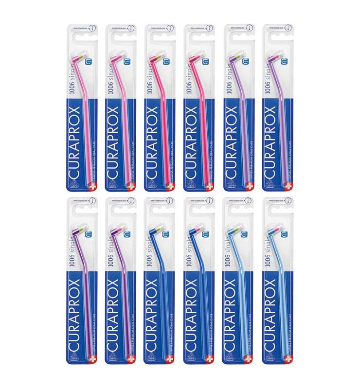 CURAPROX Handzahnbürsten single (Pflege des Zahnfleischsaums)